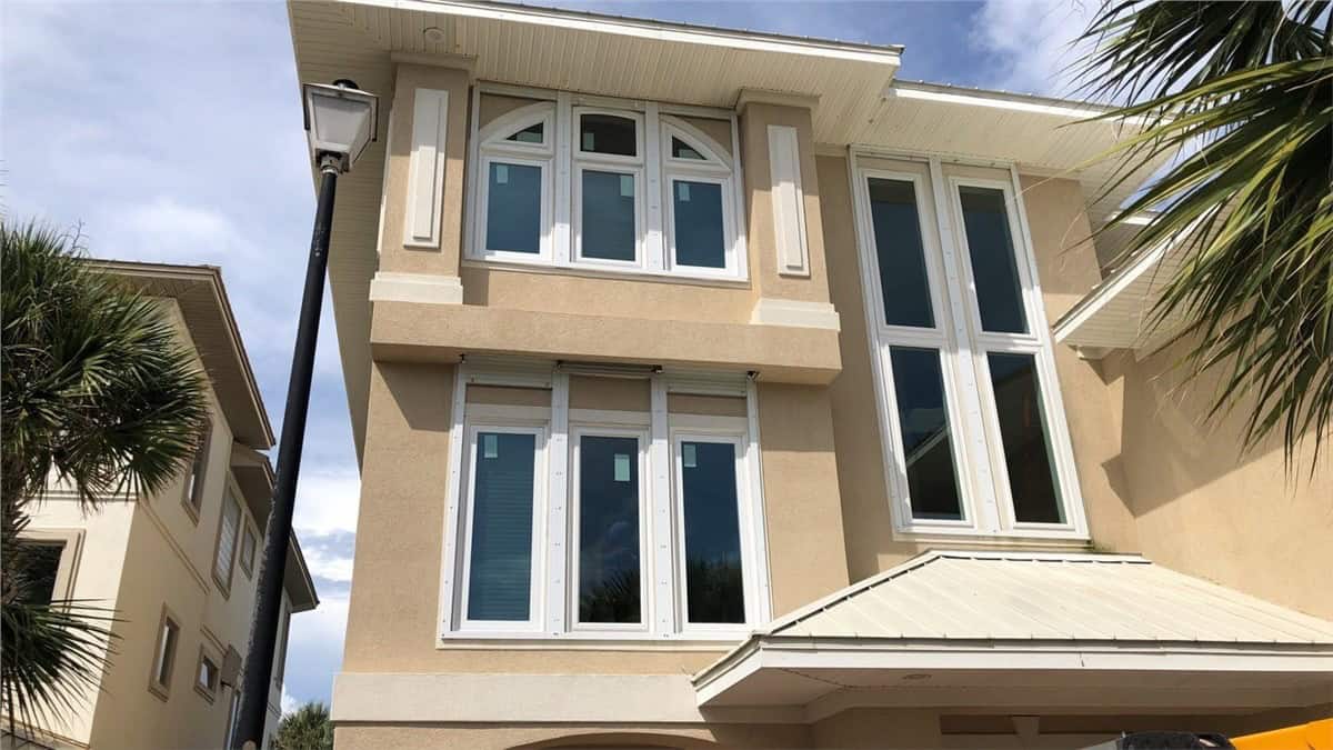 Impact Windows 3 two-story home with new impact-resistant windows