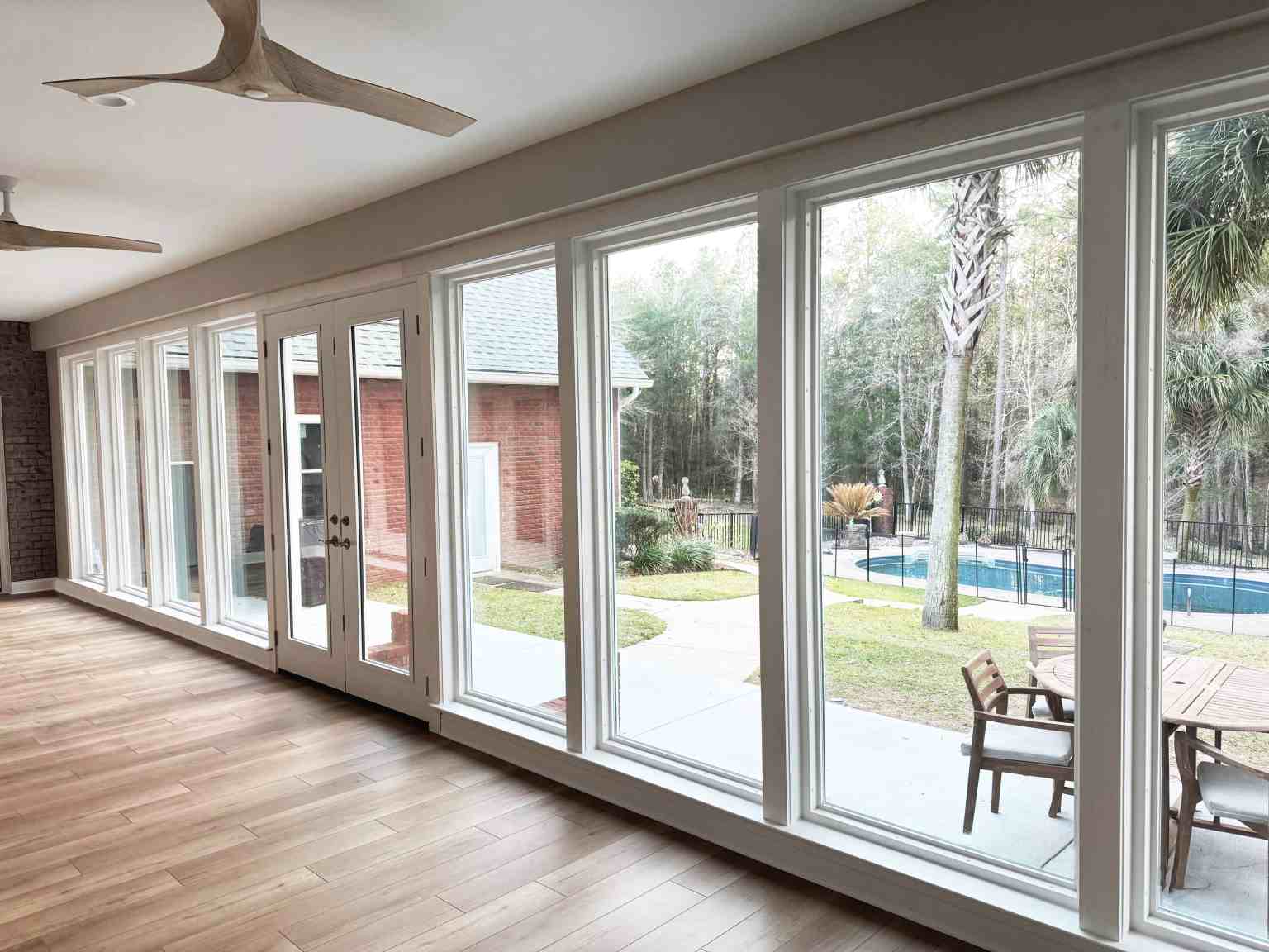Job 19 GE copy interior view of large glass sunroom