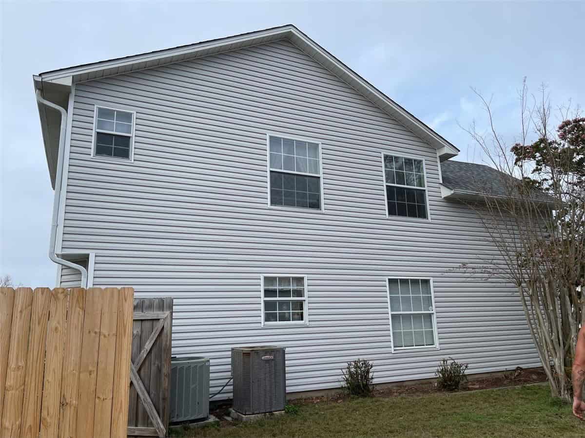 siding12 tan two-story vinyl sided home
