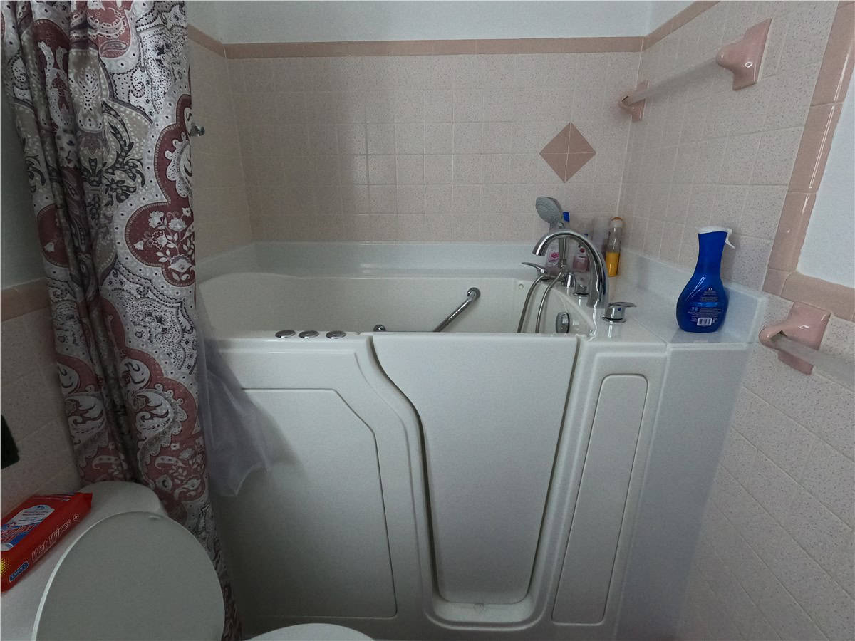 walkintub9 small bathroom with new walk-in tub