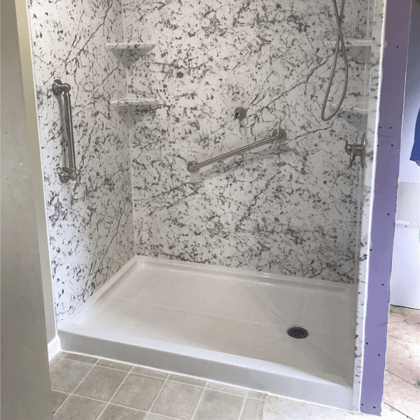barrier free shower