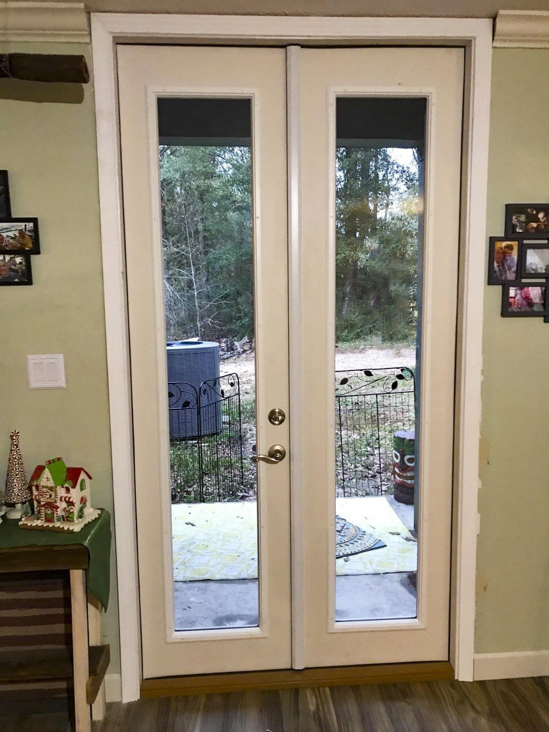 French Patio Doors 1 Unique style new French patio doors installed by Hometown Contractors, Inc.