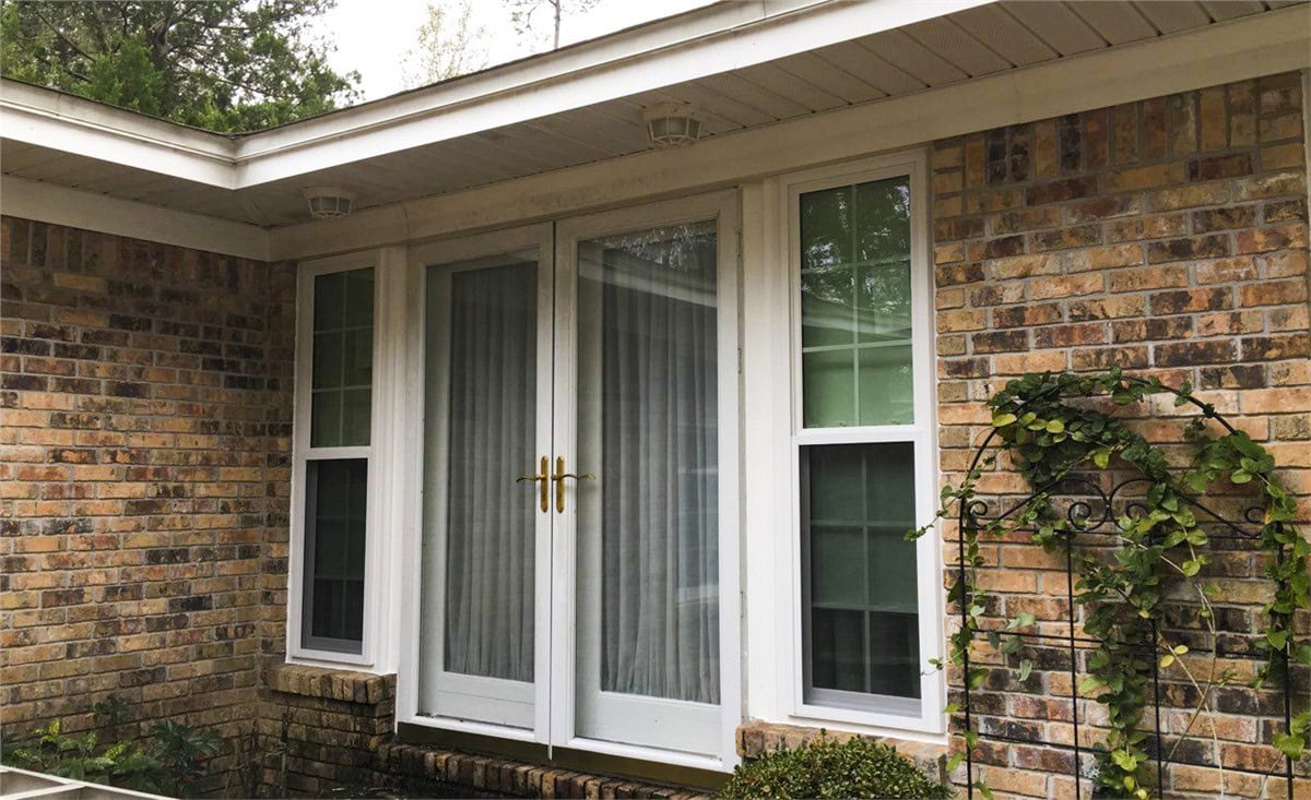 French Patio Doors 2 Home showcasing newly installed French patio doors installed by award-winning contractors, HTC Pros