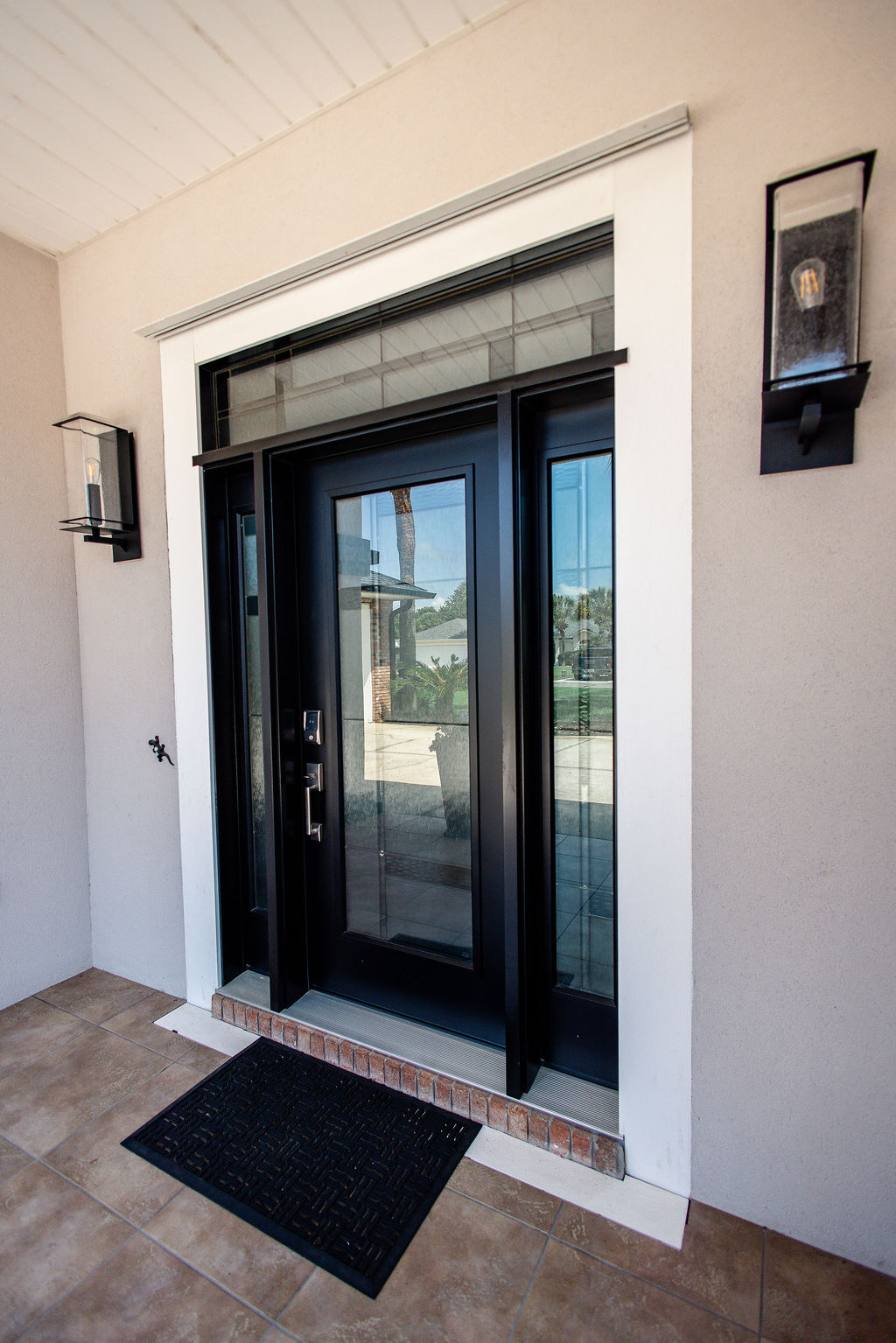 LatashaCarrawayPhotographyReynoldsAfters-8238 front entry door as installed by Hometown Contractors, Inc.