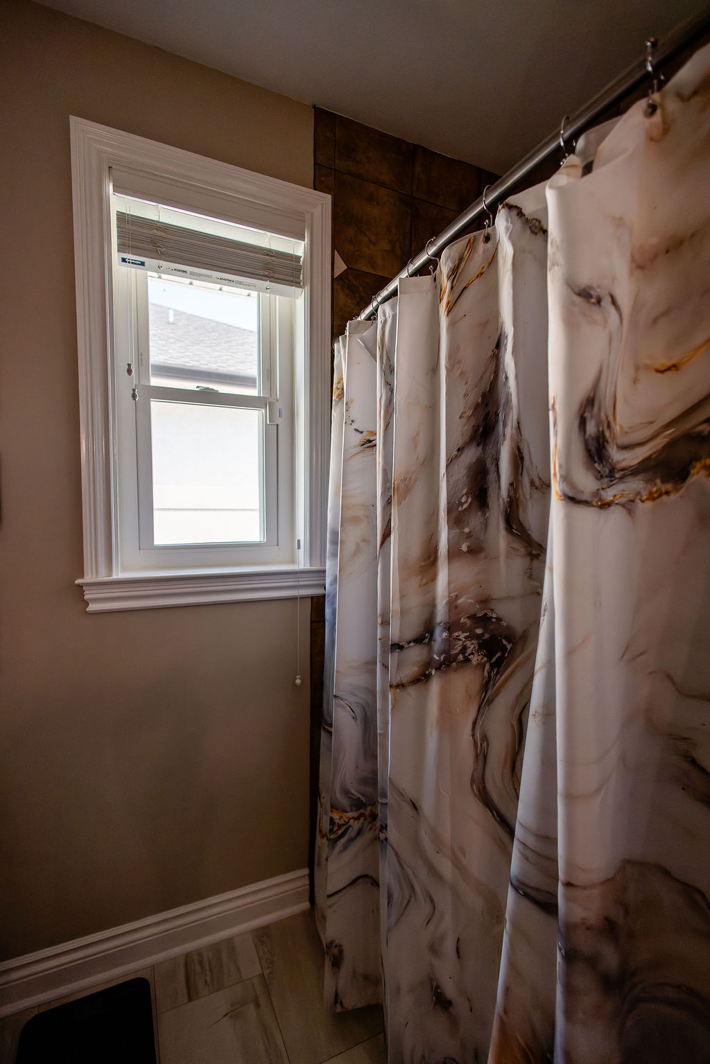 LatashaCarrawayPhotographyReynoldsAfters–9 Restroom double hung window as installed by Hometown Contractors