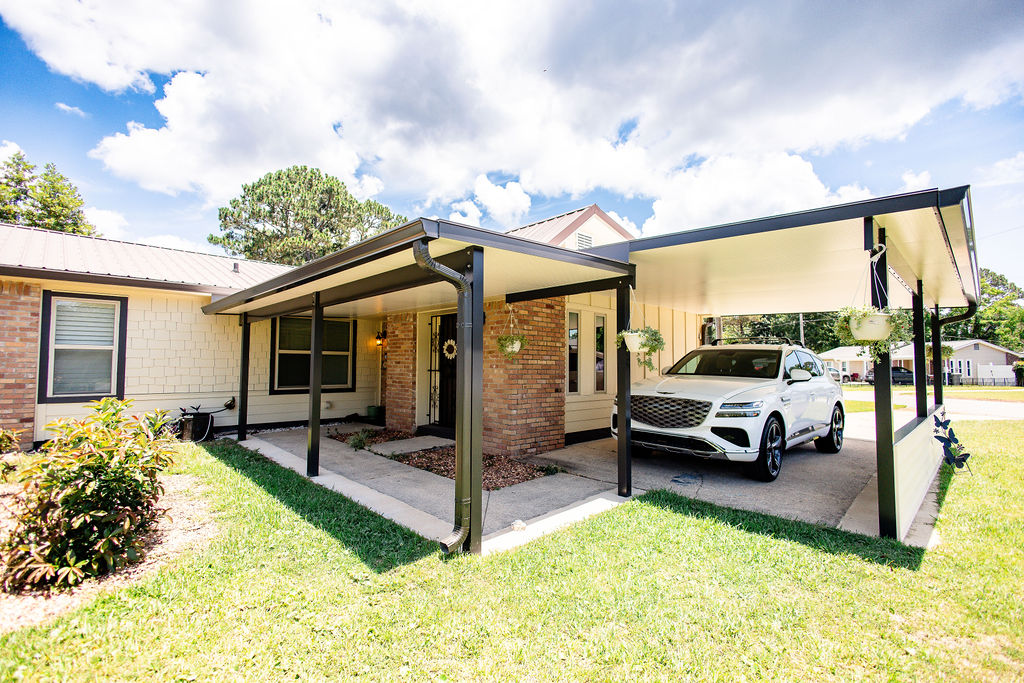 LatashaCarrawayPhotography.-3657 home exterior with new siding, carport, and patio cover