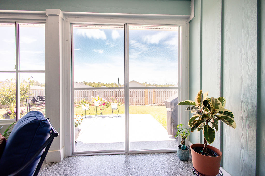 LatashaCarrawayPhotography.-3729copy porch enclosure interior view of glass panels