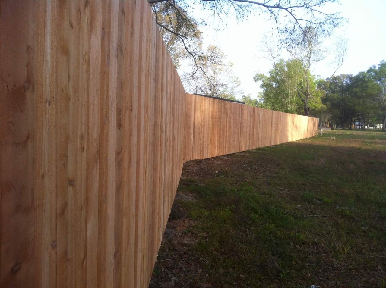 privacy fence Wooden privacy fencing